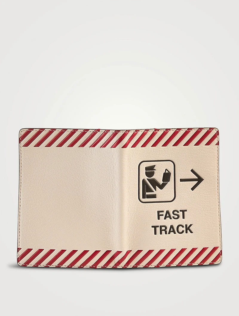 Fast Track Leather Passport Case
