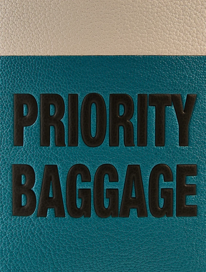 Priority Baggage Leather Travel Phone Case With Lanyard