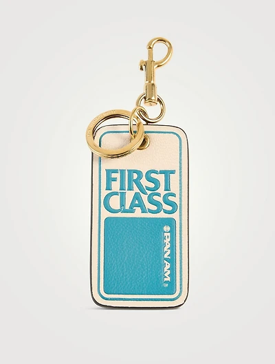 Pan Am First Class Leather Bag Charm