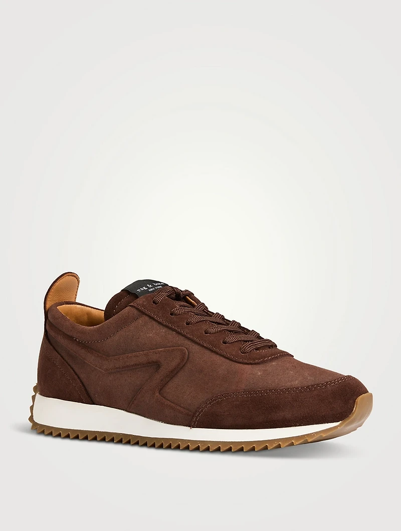 Retro Runner Suede Sneakers