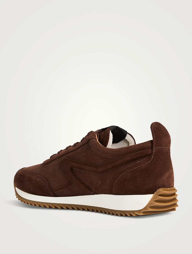 Retro Runner Suede Sneakers