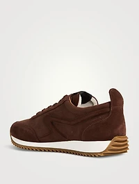 Retro Runner Suede Sneakers