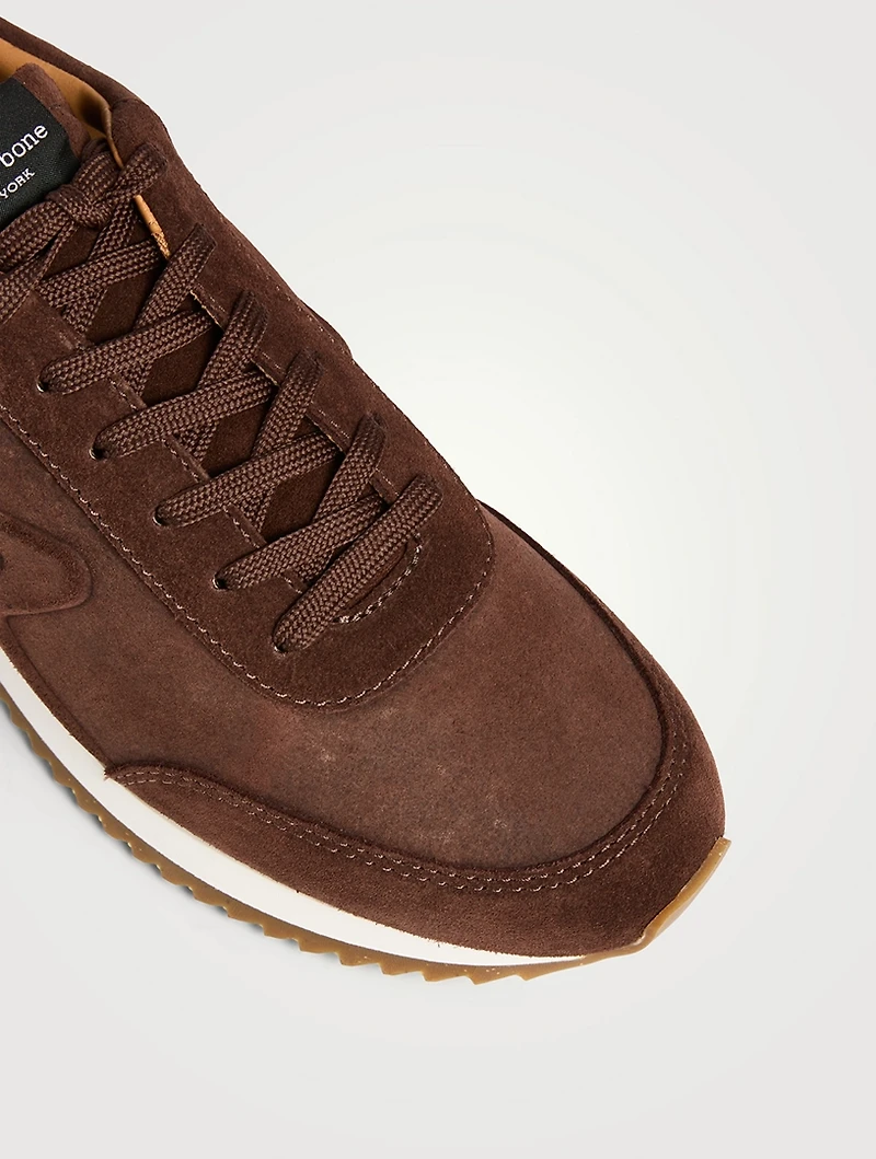 Retro Runner Suede Sneakers