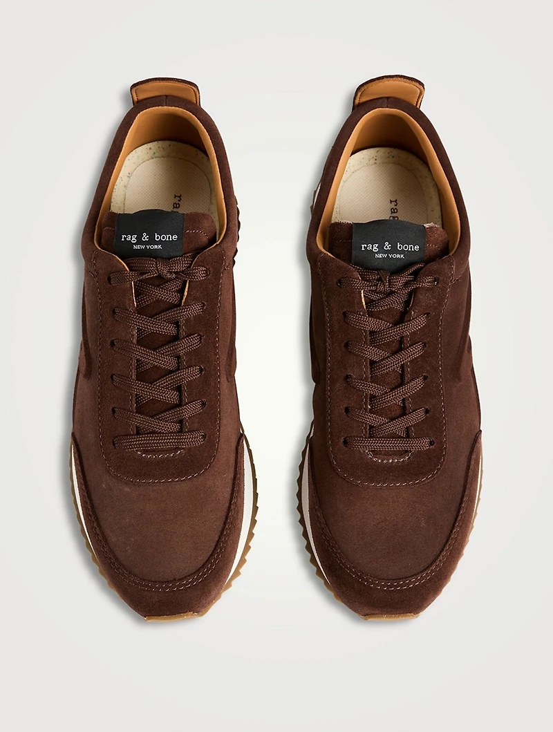 Retro Runner Suede Sneakers