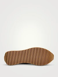 Retro Runner Suede Sneakers
