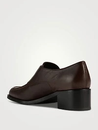 Lennox Leather Monk-Strap Loafers