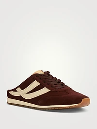 Oasis Suede Sneaker Mules