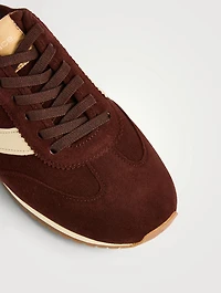 Oasis Suede Sneaker Mules