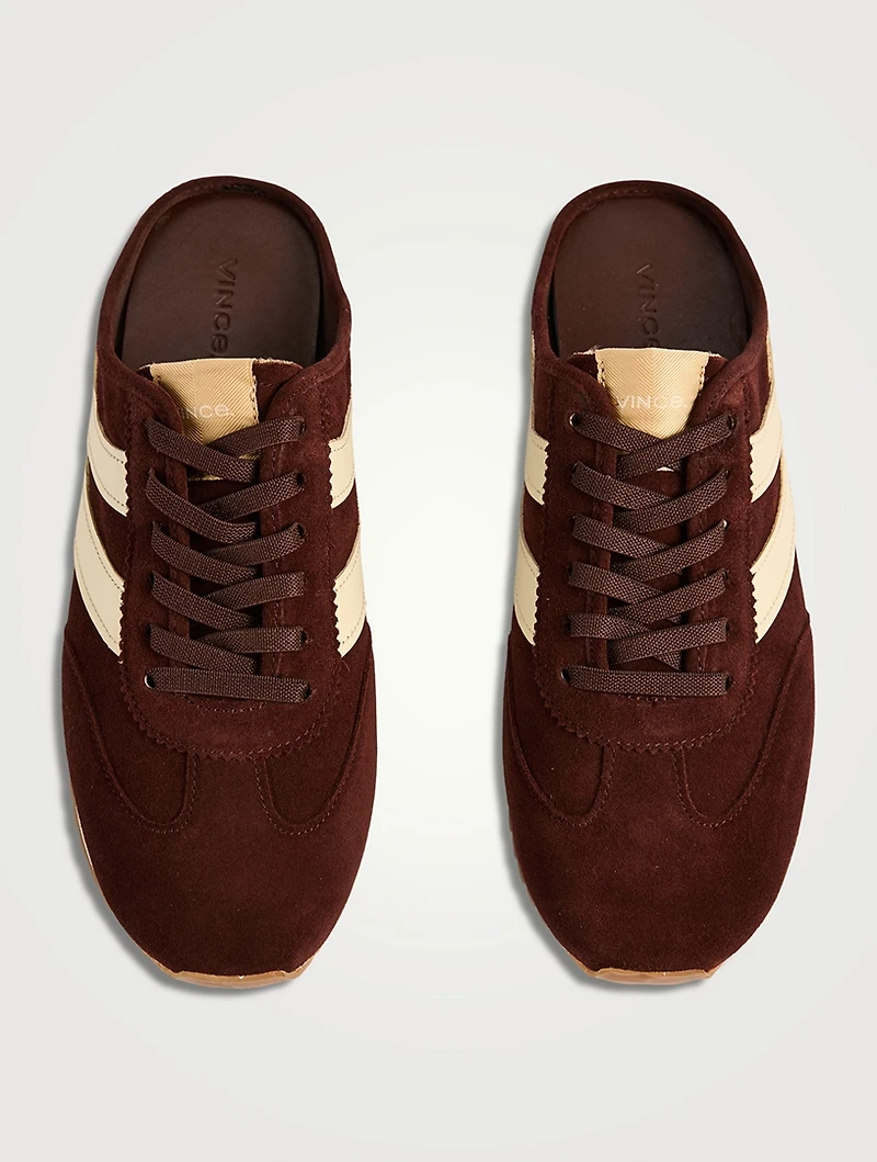 Oasis Suede Sneaker Mules