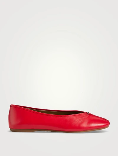 Ori Leather Ballet Flats