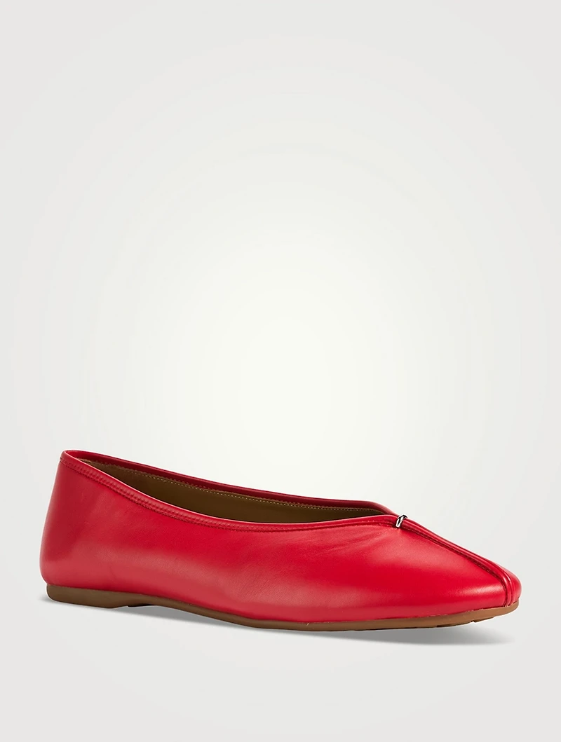 Ori Leather Ballet Flats