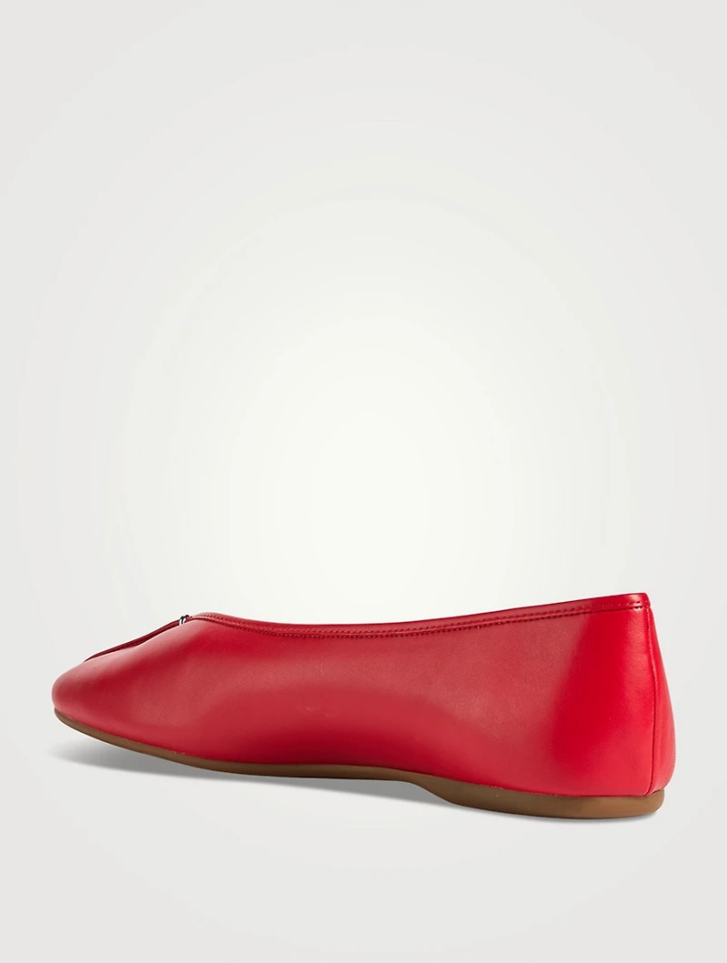 Ori Leather Ballet Flats