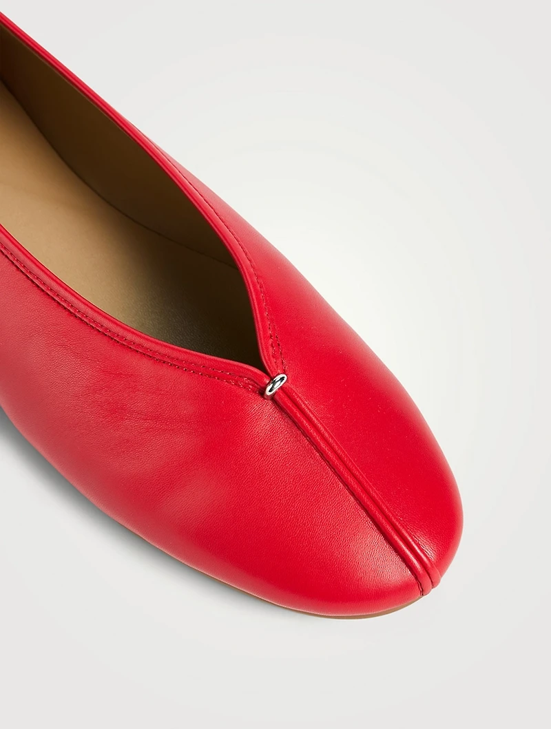 Ori Leather Ballet Flats