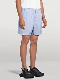 Boxer Swim Shorts Striped Print