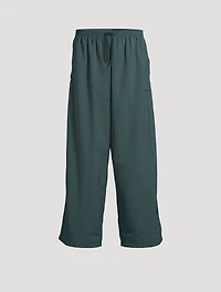Wide-Leg Track Pants