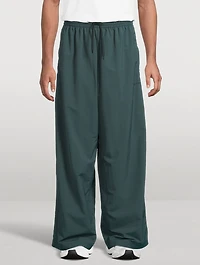 Wide-Leg Track Pants