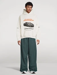 Wide-Leg Track Pants