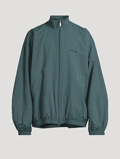 Micro Canvas Tracksuit Jacket