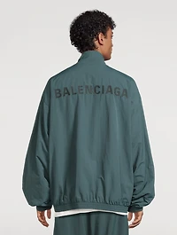 Micro Canvas Tracksuit Jacket