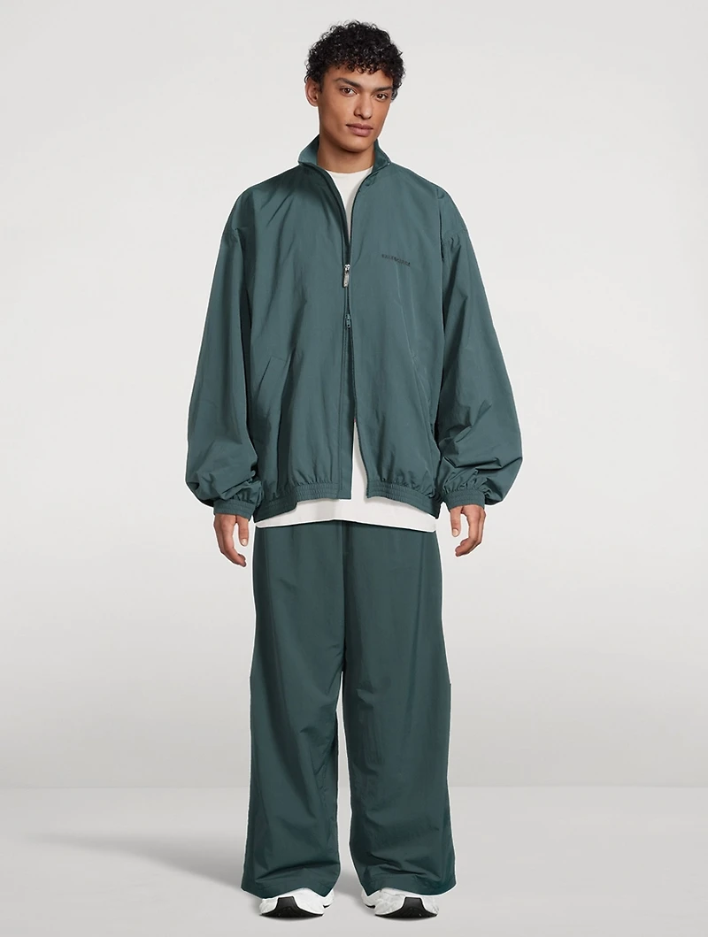 Micro Canvas Tracksuit Jacket