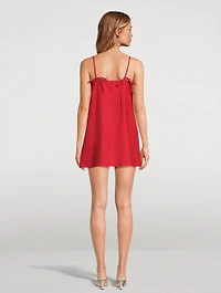 Aubree Linen Shift Dress