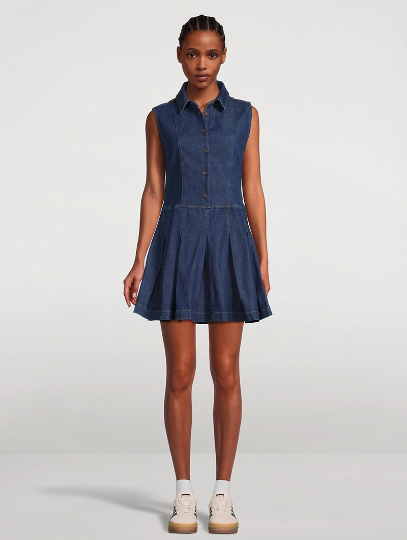 Arella Denim Shirt Dress