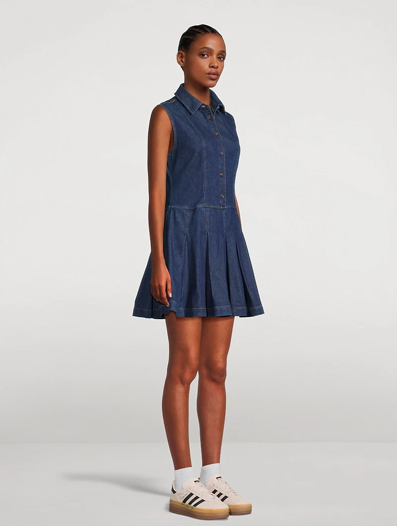 Arella Denim Shirt Dress