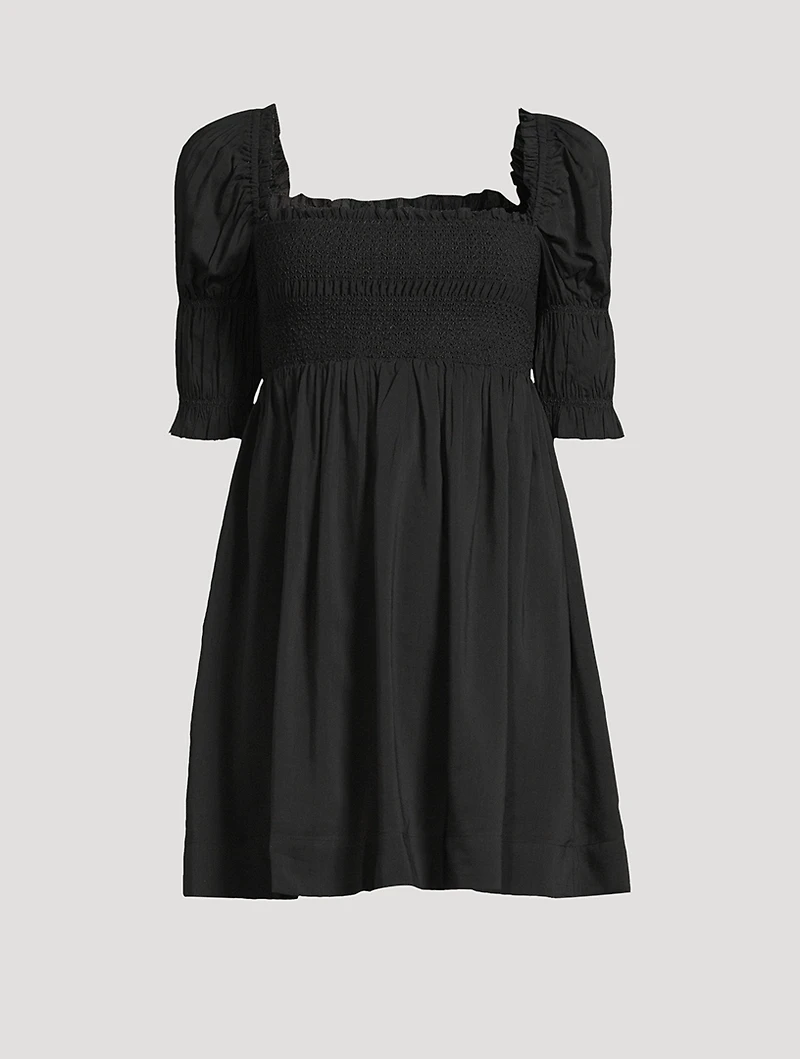 Dione Smocked Mini Dress