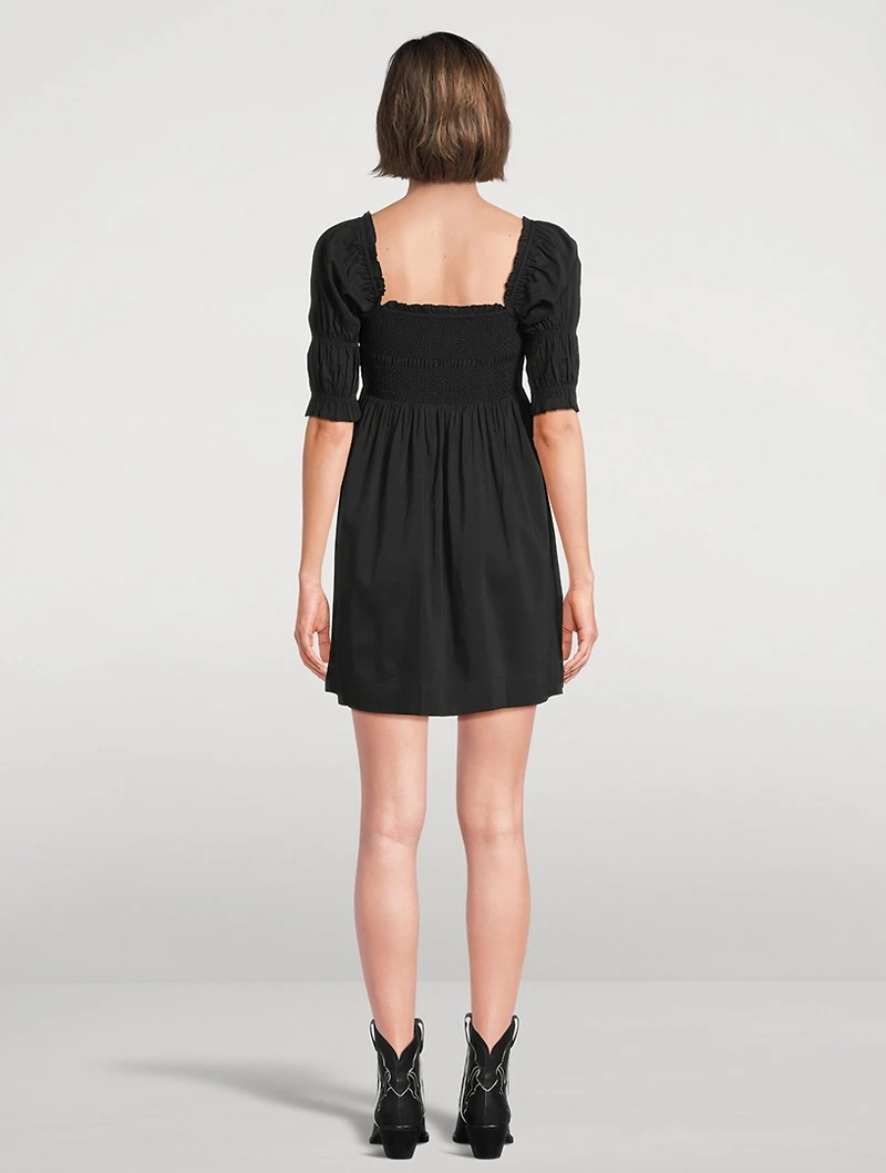 Dione Smocked Mini Dress