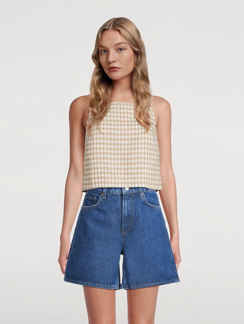 Kerri Cami Gingham Print