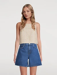 Kerri Cami Gingham Print