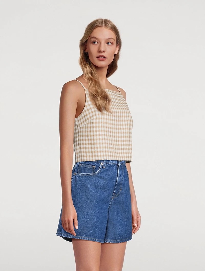 Kerri Cami Gingham Print