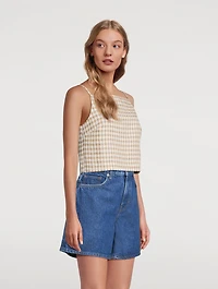 Kerri Cami Gingham Print