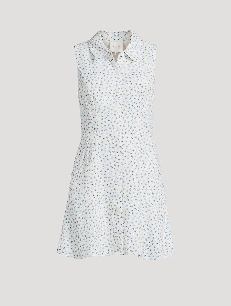 Chandrika Shirt Dress Floral Print