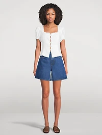 Rosemary Linen Blouse