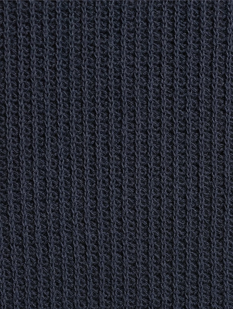 Tactile Cotton Mesh Crewneck T-Shirt