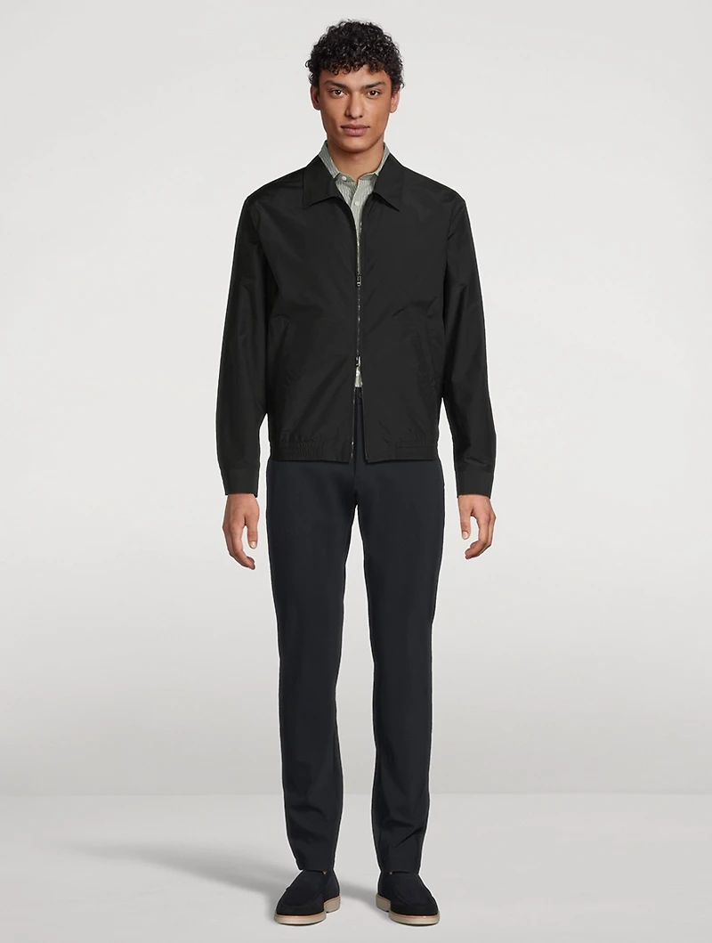 Zip Blouson Jacket