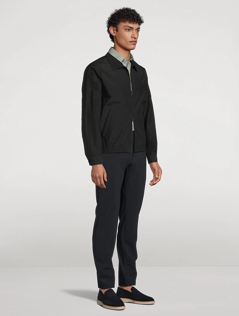 Zip Blouson Jacket