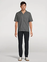 Noll Cotton Shirt Geometric Print
