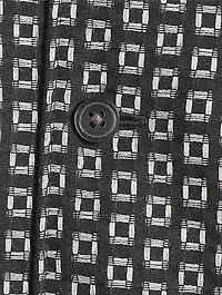 Noll Cotton Shirt Geometric Print