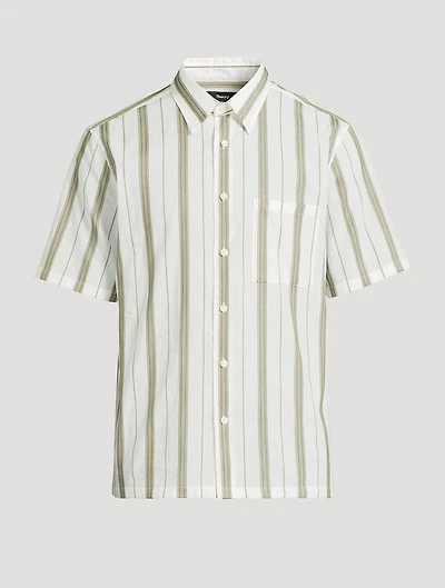 Noll Short-Sleeve Shirt Striped Print