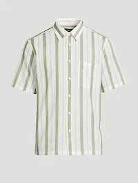 Noll Short-Sleeve Shirt Striped Print