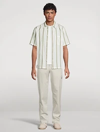 Noll Short-Sleeve Shirt Striped Print