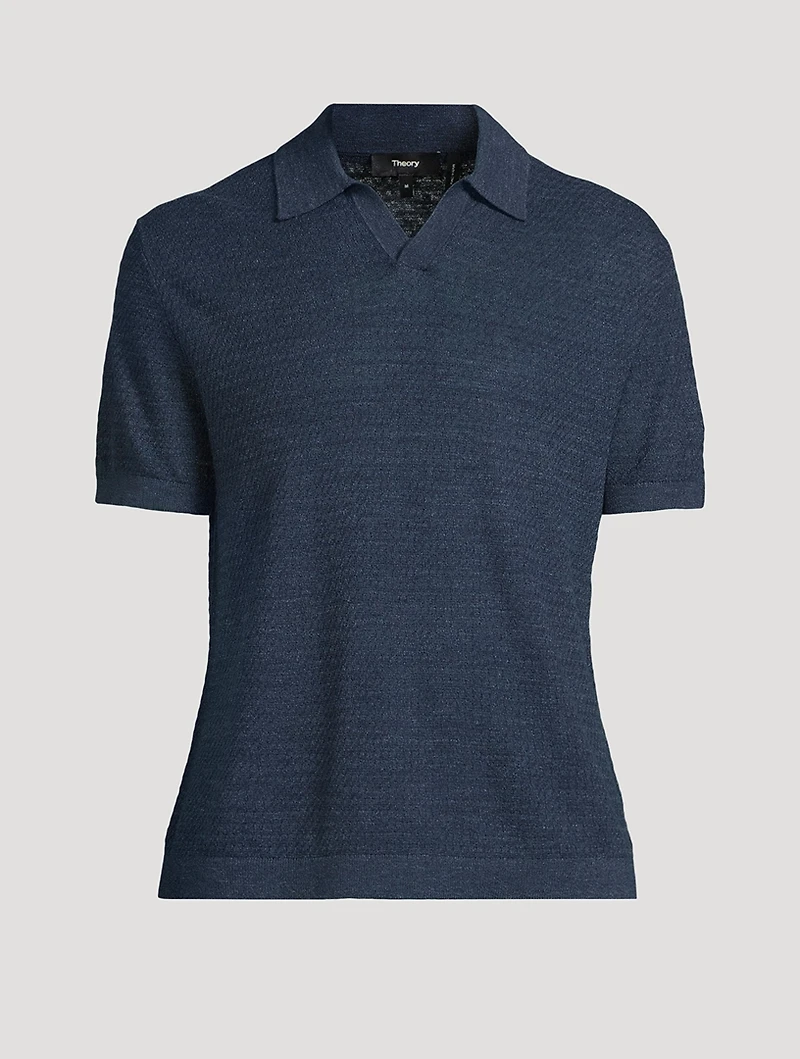 Brenan Pacific Linen Polo Shirt