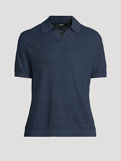 Brenan Pacific Linen Polo Shirt