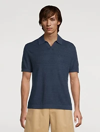 Brenan Pacific Linen Polo Shirt