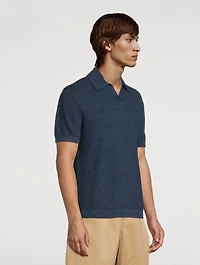Brenan Pacific Linen Polo Shirt