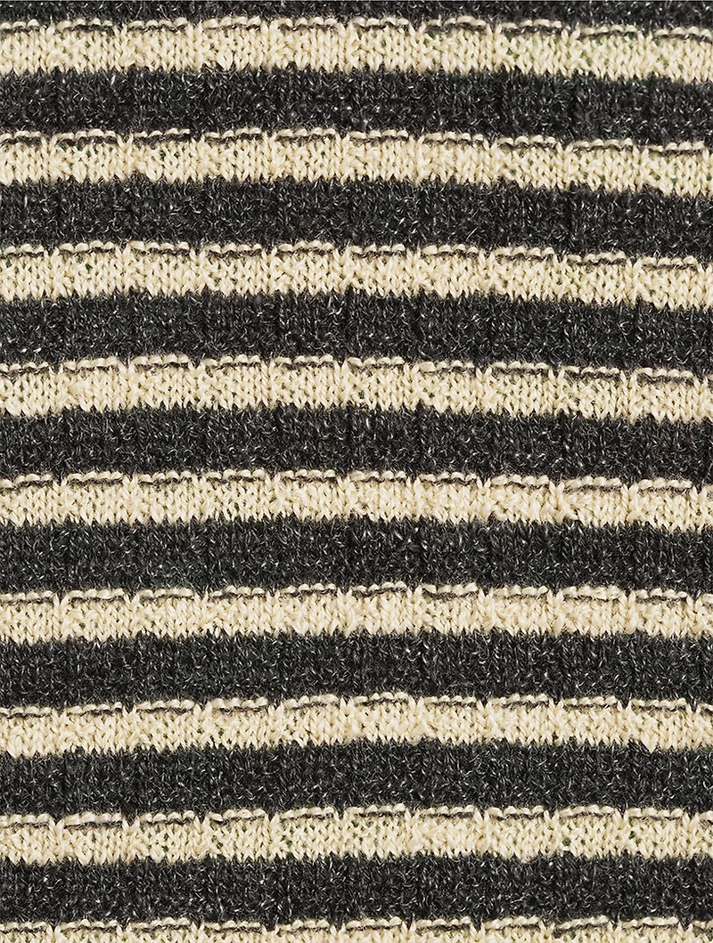 Pacific Linen T-Shirt Striped Print