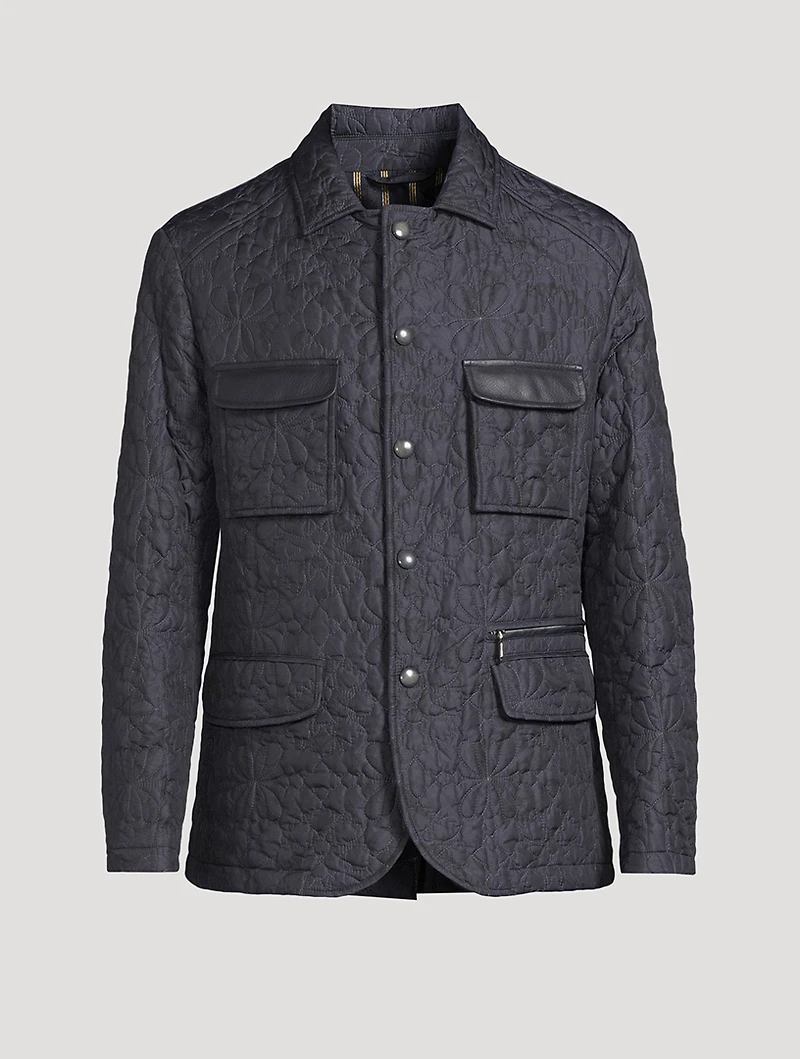 Short Quilted Jacket