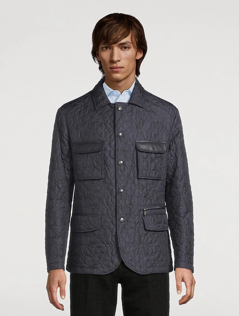 Short Quilted Jacket